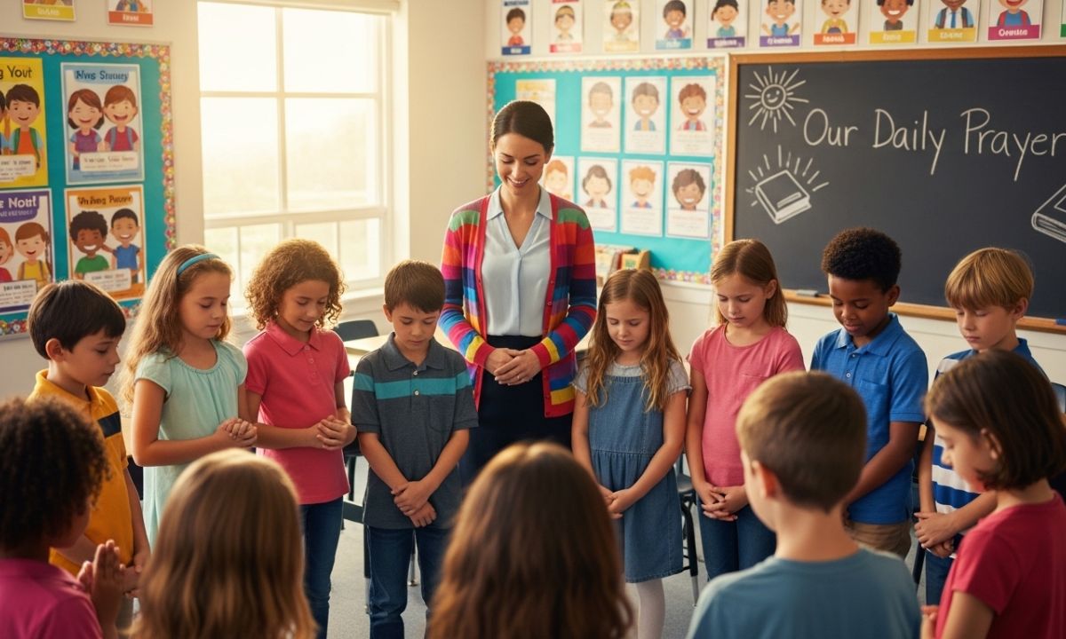 Daily Back to School Prayer Routine for a Positive School Year