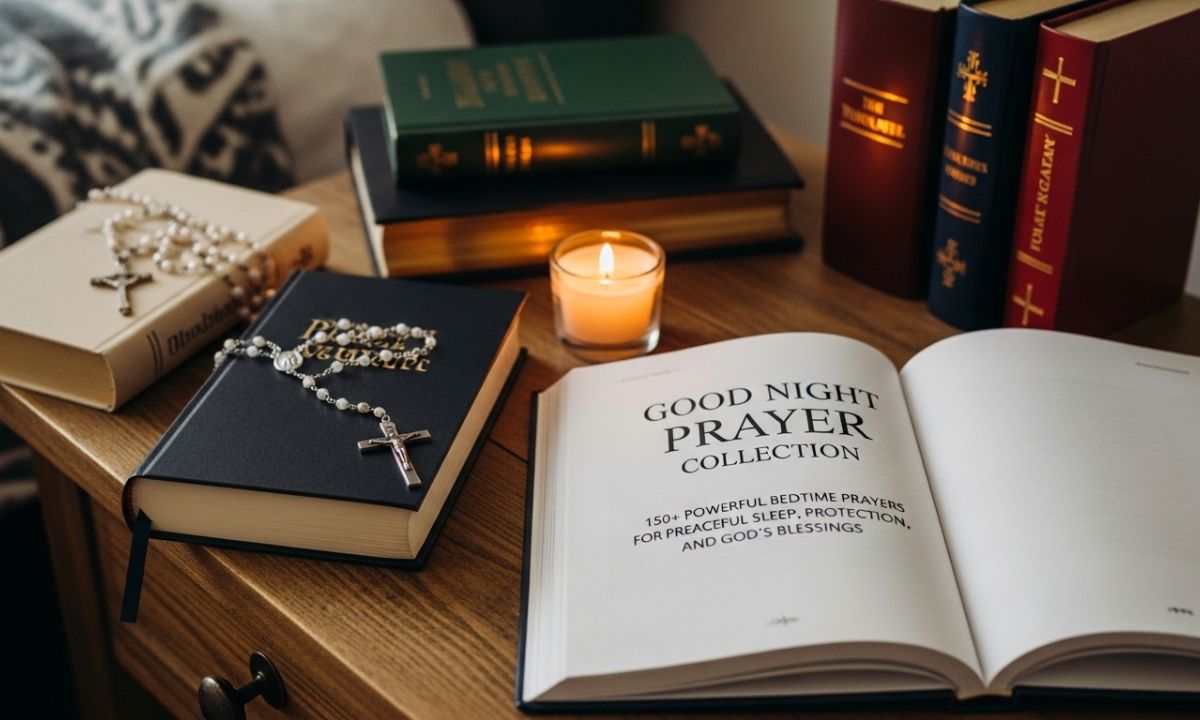 Good Night Prayer Collection 150+ Powerful Bedtime Prayers for Peaceful Sleep, Protection, and God’s Blessings