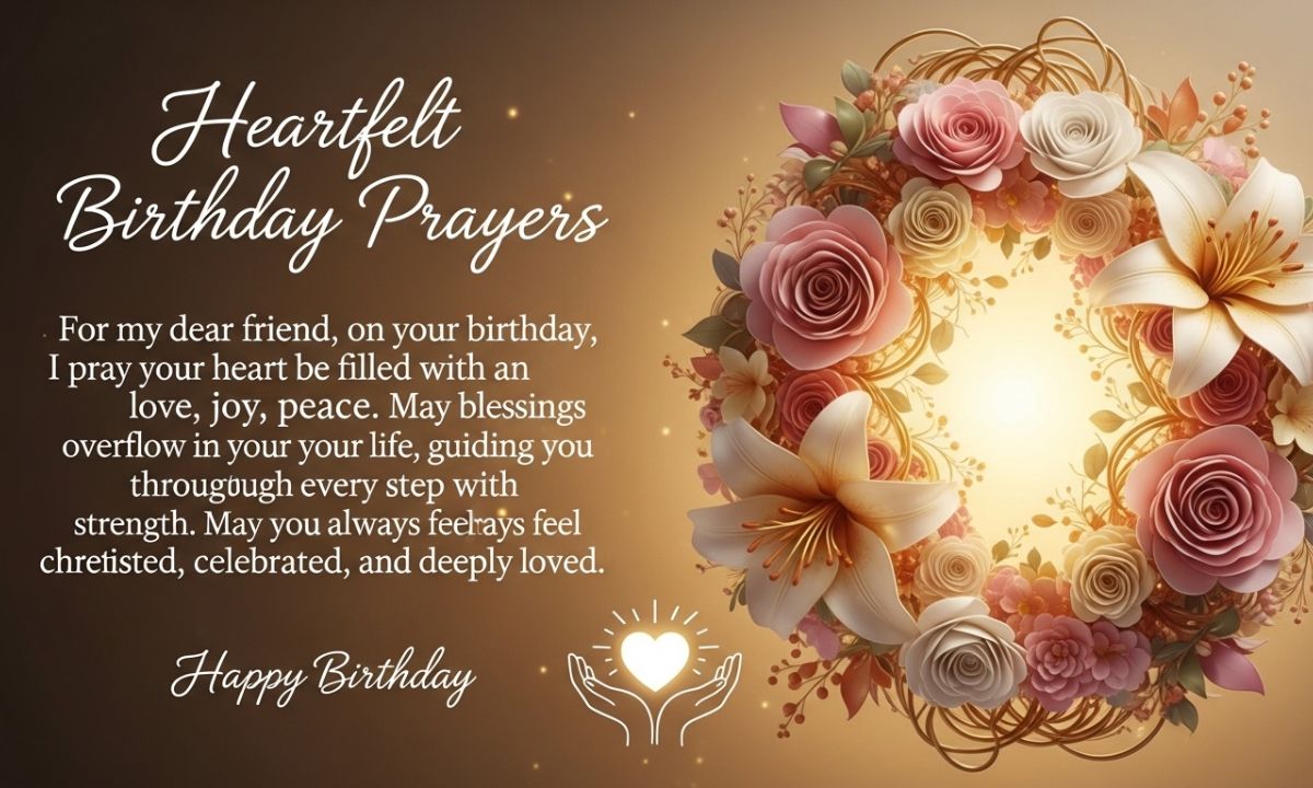 Heartfelt Birthday Prayers for a Friend to Inspire Love and Blessings