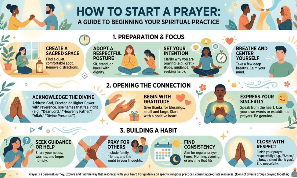 How to Start a Prayer