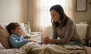 Prayer for Sick Child Healing, Strength, & God’s Comfort