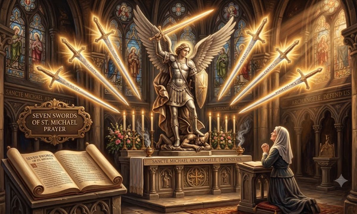 7 Swords of St Michael Prayer