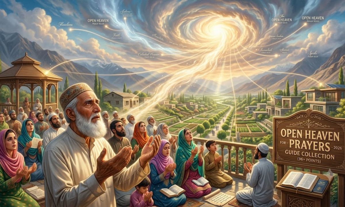 96+ Powerful Open Heaven Prayer Points For Today With Scriptures (2026)