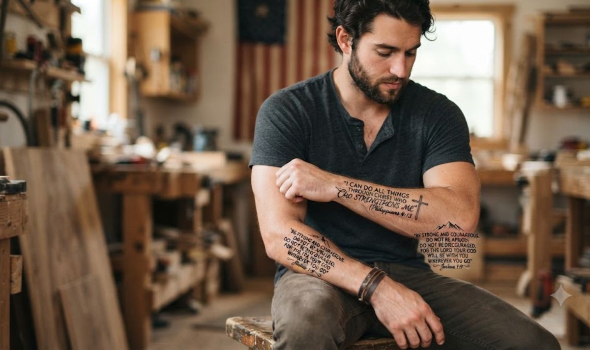 160 Powerful Bible Verse Tattoos for Guys That Inspire Faith