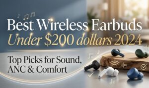 Best Wireless Earbuds Under 200 dollars 2024 Top Picks for Sound, ANC & Comfort