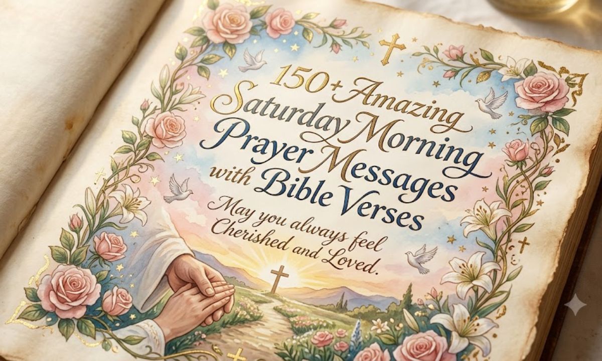 150+ Amazing Saturday Morning Prayer Messages with Bible Verses
