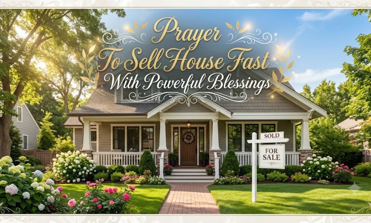 Prayer To Sell House Fast With Powerful Blessings