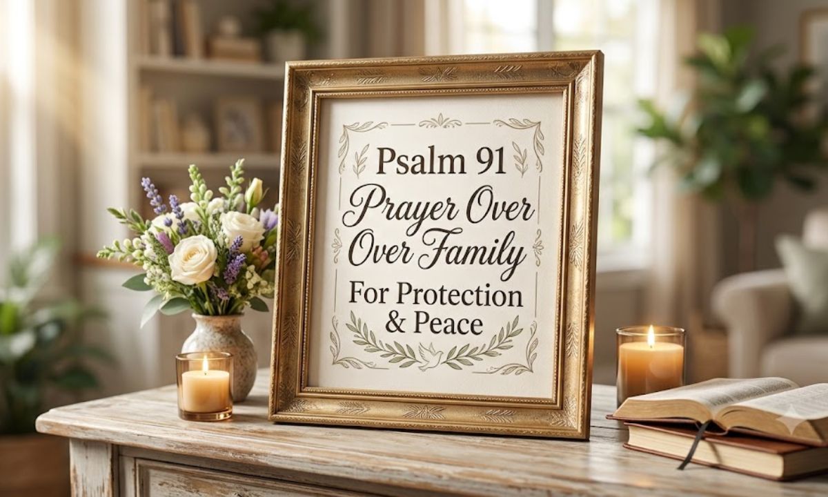 Psalm 91 Prayer Over Family For Protection & Peace